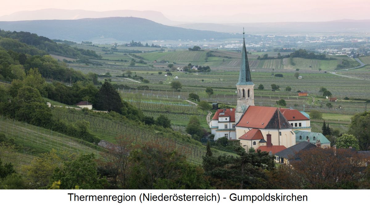 Thermenregion - Gumpoldskirchen mit Weinbergen