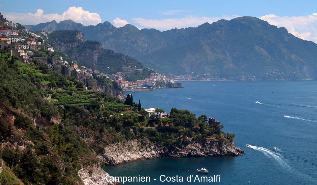 Kampanien - Costa d’Amalfi