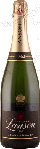 Champagne AOC Brut "Le Black - Création 257" (Deg.: 12/2022)